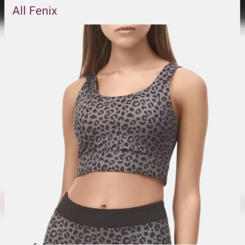 All Fenix Anthropologie long line bra,cups included, S